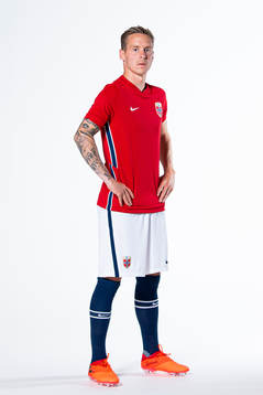 Stefan Johansen of the Norwegian national football team