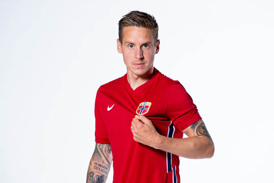 Stefan Johansen of the Norwegian national football team