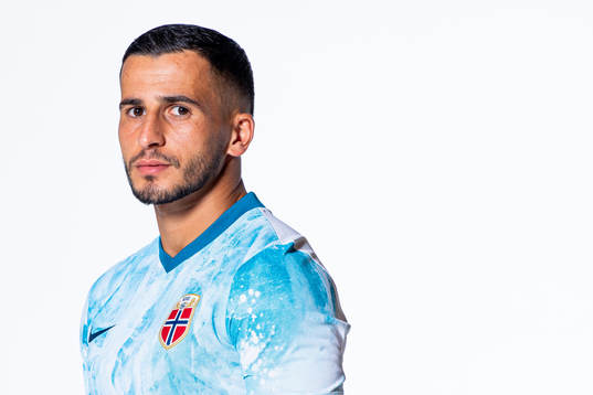 Omar Elabdellaoui of the Norwegian national football team
