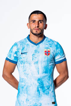 Omar Elabdellaoui of the Norwegian national football team