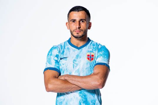 Omar Elabdellaoui of the Norwegian national football team