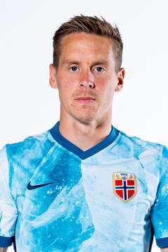 Stefan Johansen of the Norwegian national football team