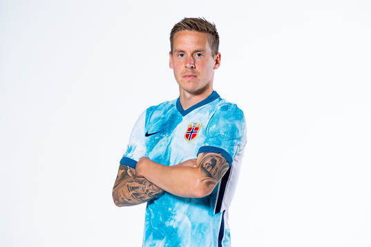 Stefan Johansen of the Norwegian national football team