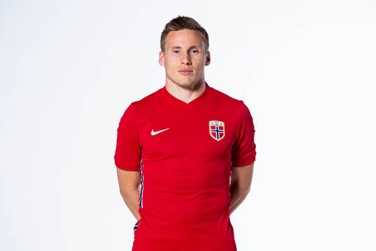 Jonas Svensson of the Norwegian national football team