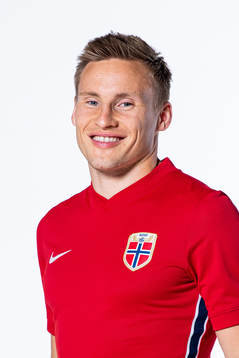 Jonas Svensson of the Norwegian national football team