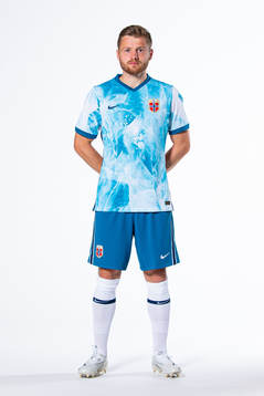 Fredrik Midtsjø of the Norwegian national football team