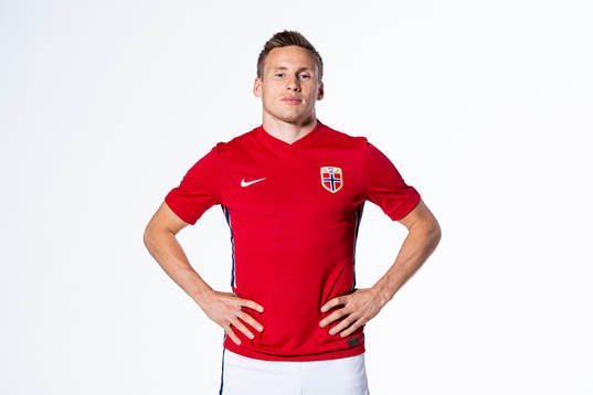 Jonas Svensson of the Norwegian national football team