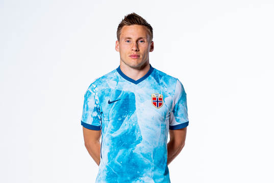 Jonas Svensson of the Norwegian national football team