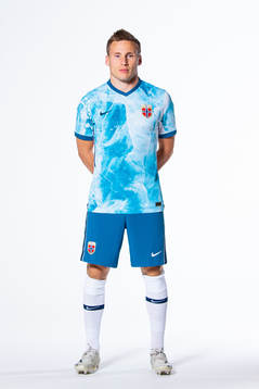 Jonas Svensson of the Norwegian national football team