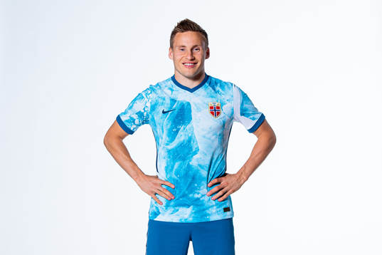 Jonas Svensson of the Norwegian national football team