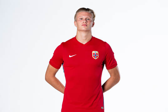 Erling Braut Haaland of the Norwegian national football