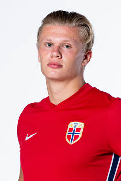 Erling Braut Haaland of the Norwegian national football