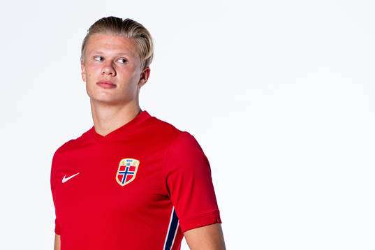 Erling Braut Haaland of the Norwegian national football