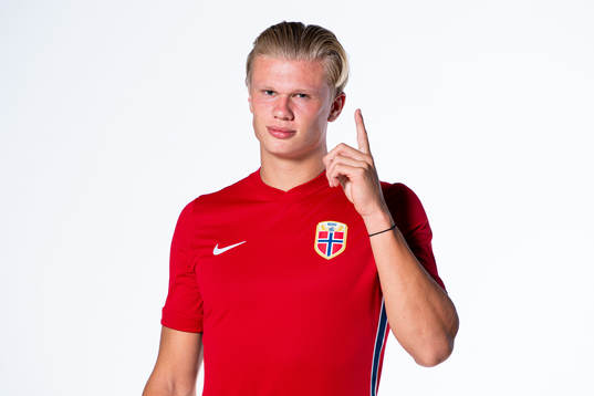 Erling Braut Haaland of the Norwegian national football