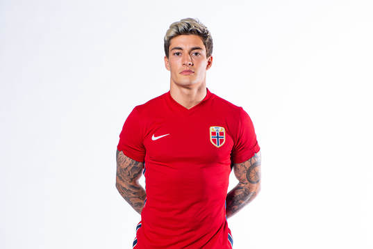 Mathias Normann of the Norwegian national football team