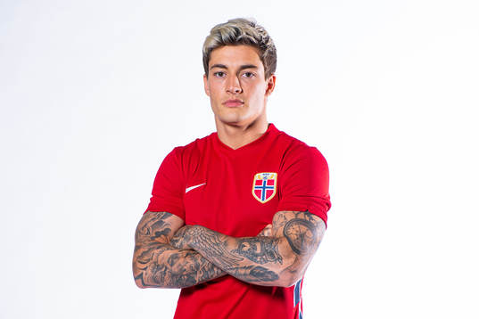 Mathias Normann of the Norwegian national football team