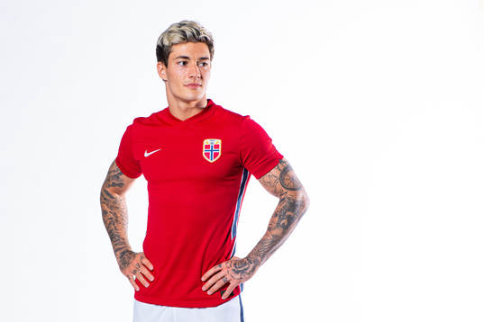 Mathias Normann of the Norwegian national football team
