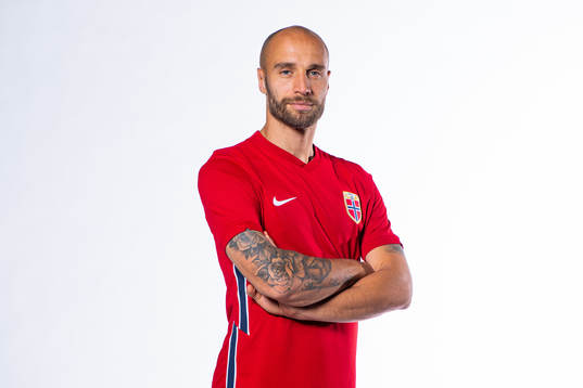 Tore Reginiussen of the Norwegian national football team