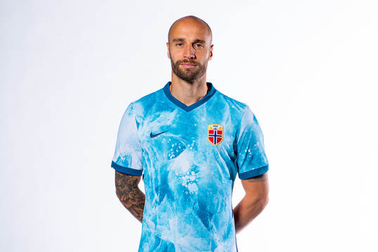 Tore Reginiussen of the Norwegian national football team