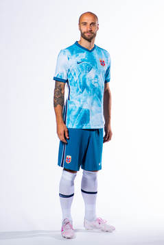 Tore Reginiussen of the Norwegian national football team