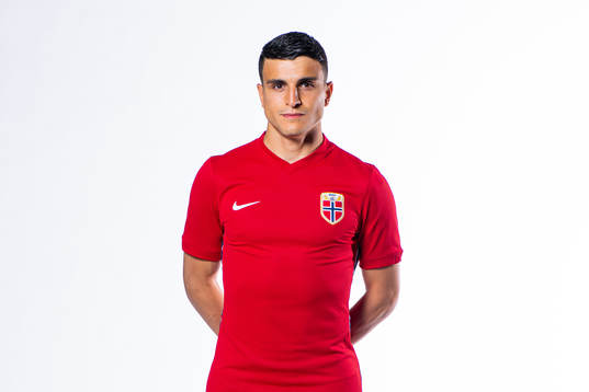 Mohamed «Moi» Elyounoussi of the Norwegian national