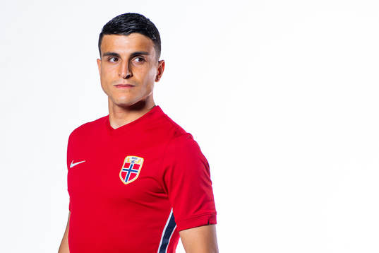 Mohamed «Moi» Elyounoussi of the Norwegian national
