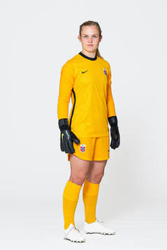 Goalkeeper Oda Maria Hove Bogstad of the Norwegian