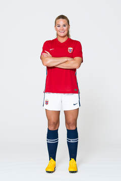 Lisa-Marie Karlseng Utland of the Norwegian women’s