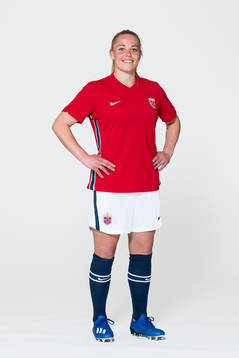 Therese Sessy Åsland of the Norwegian women’s national