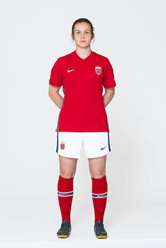 Tuva Hansen of the Norwegian women’s national football