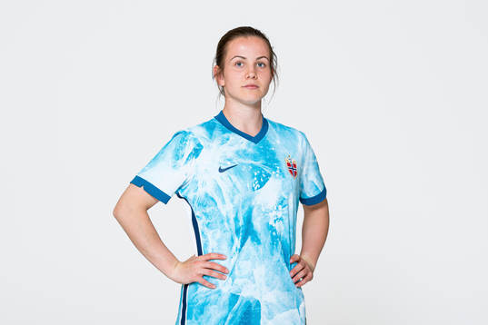 Tuva Hansen of the Norwegian women’s national football