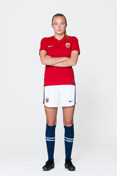 Synne Sofie Kinden Jensen of the Norwegian women’s