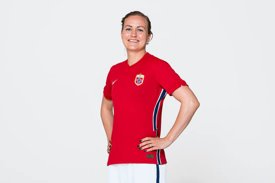 Kristine Minde of the Norwegian women’s national football