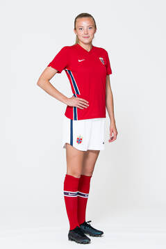 Synne Sofie Kinden Jensen of the Norwegian women’s