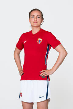 Kristine Minde of the Norwegian women’s national football