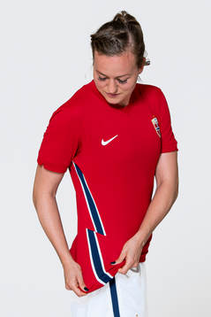 Kristine Minde of the Norwegian women’s national football