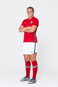 Elise Thorsnes of the Norwegian women’s national football