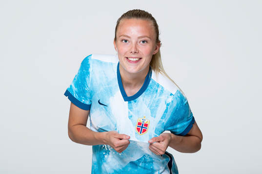 Synne Sofie Kinden Jensen of the Norwegian women’s