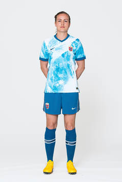 Kristine Minde of the Norwegian women’s national football