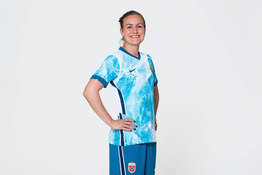 Kristine Minde of the Norwegian women’s national football