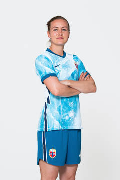 Kristine Minde of the Norwegian women’s national football