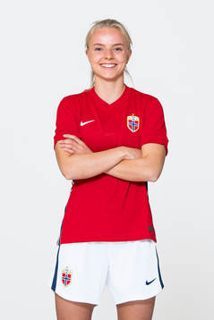 Emilie Woldvik of the Norwegian women’s national football