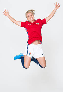 Emilie Woldvik of the Norwegian women’s national football