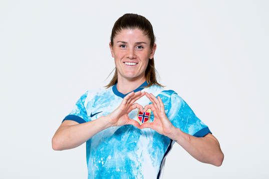 Maren Mjelde of the Norwegian women’s national football