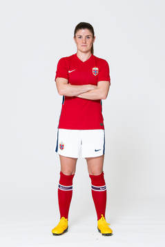 Maren Mjelde of the Norwegian women’s national football