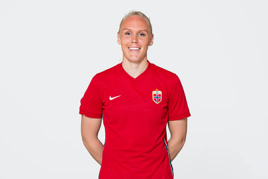 Maria Thorisdottir of the Norwegian women’s national