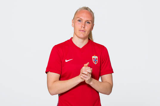Maria Thorisdottir of the Norwegian women’s national
