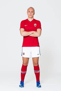 Maria Thorisdottir of the Norwegian women’s national