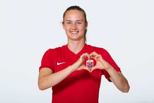 Caroline Graham Hansen of the Norwegian women’s national