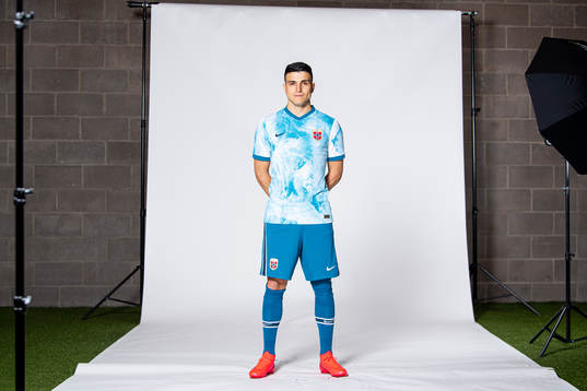 Mohamed "Moi" Elyounoussi of the Norwegian national
